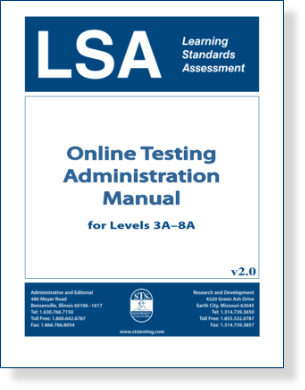 Learning Standards Assessment (LSA)
